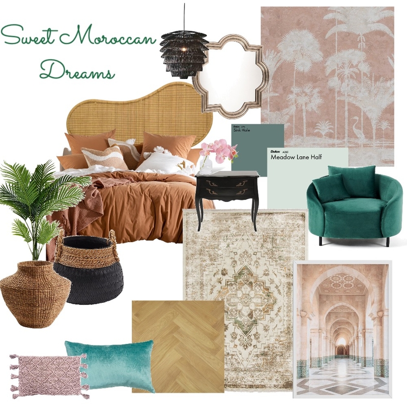 Sweet French Moroccan Dreams Mood Board by bettieberle@yahoo.com.au on Style Sourcebook