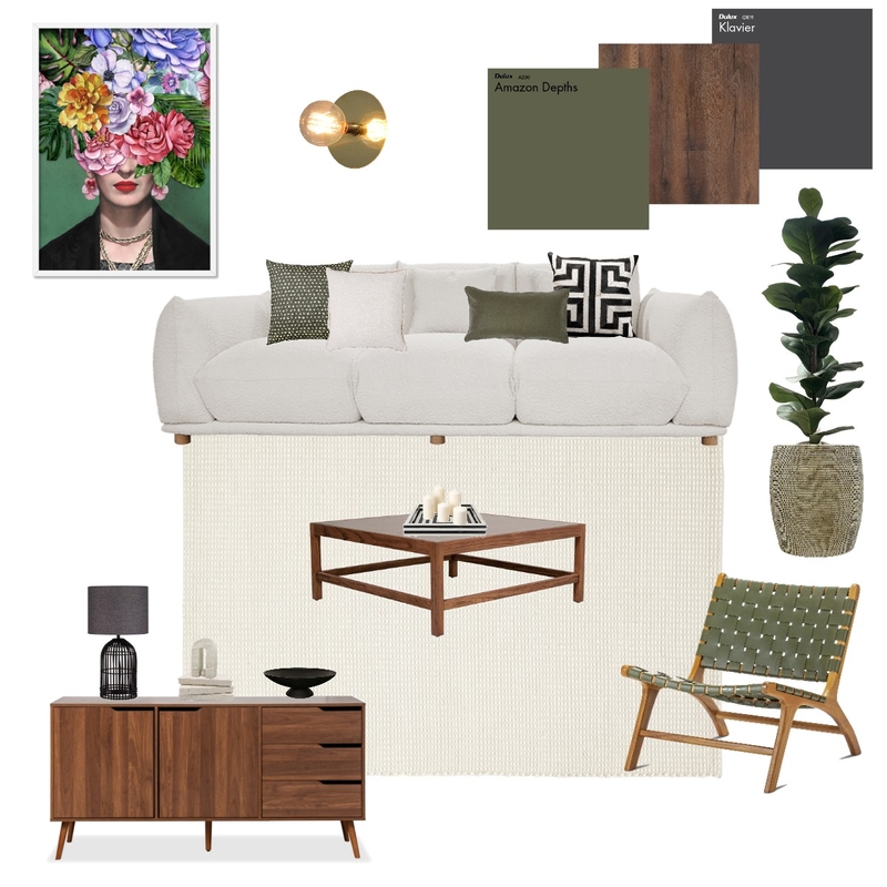 Earthy Contemporary Living Room Mood Board by Suite.Minded on Style Sourcebook