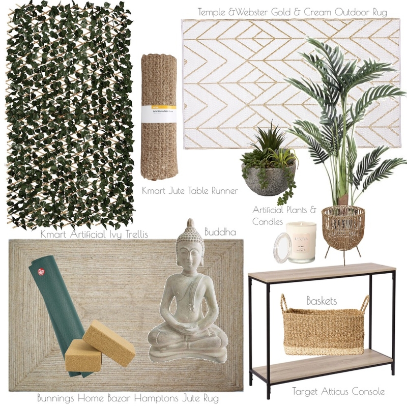 Courtyard Pilates Space Mood Board by Centred Interiors on Style Sourcebook