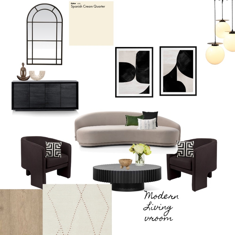 Modern living room Mood Board by farmehtar on Style Sourcebook