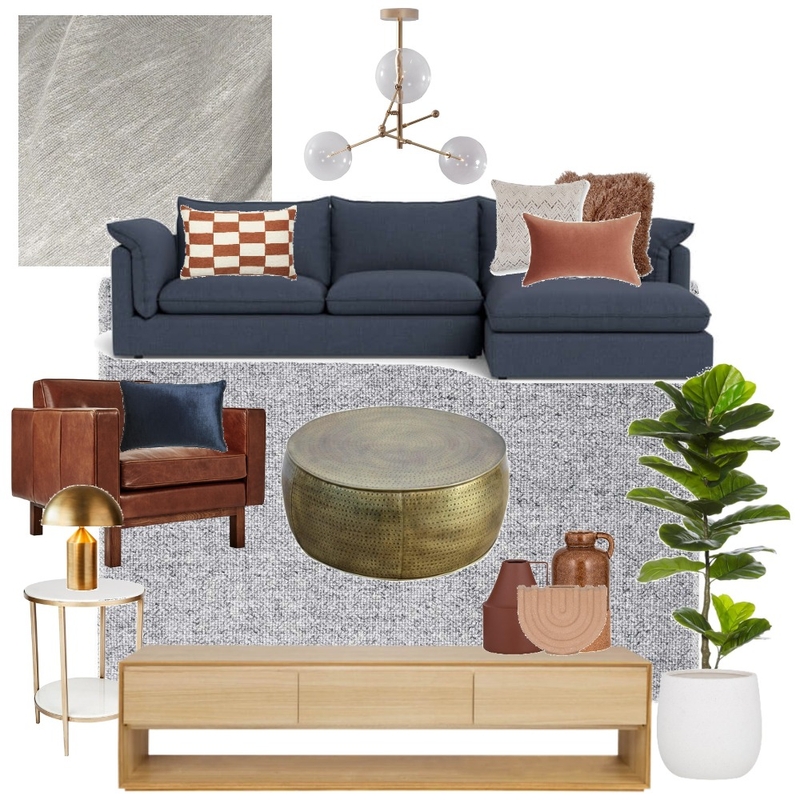 Lounge Sample Board Mood Board by cborkin on Style Sourcebook