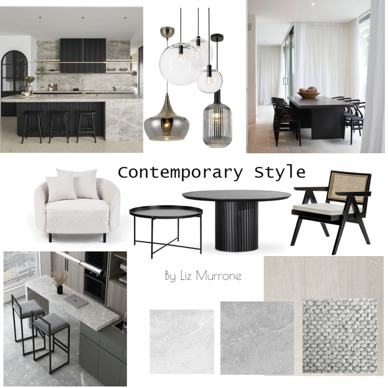 Contemporary Style Mood Board by LizM on Style Sourcebook