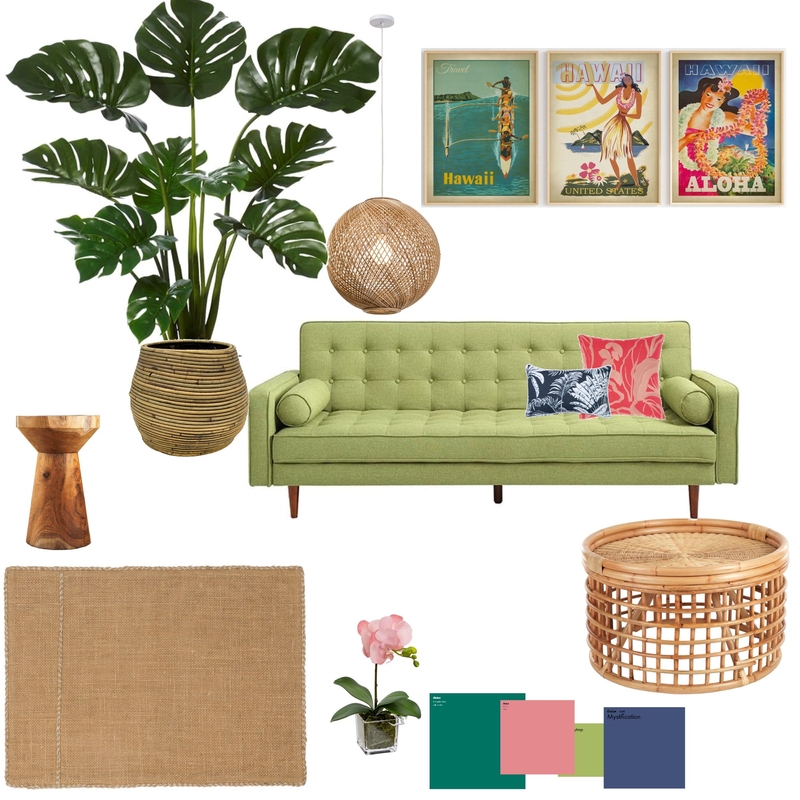 Modern Tropical Mood Board by Tljespy on Style Sourcebook