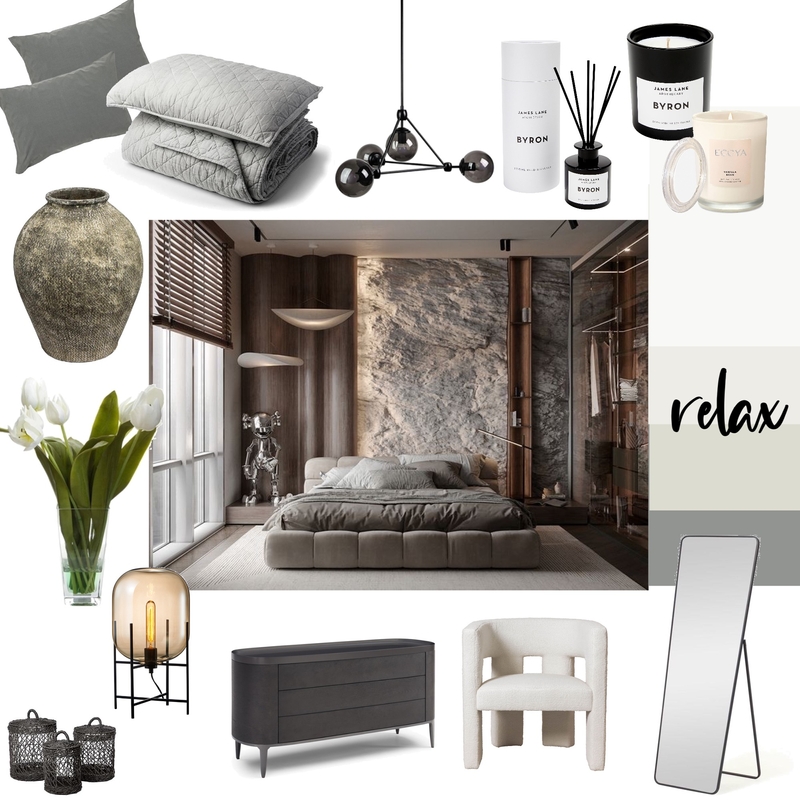 bedroom Mood Board by Virginia Kanidou on Style Sourcebook