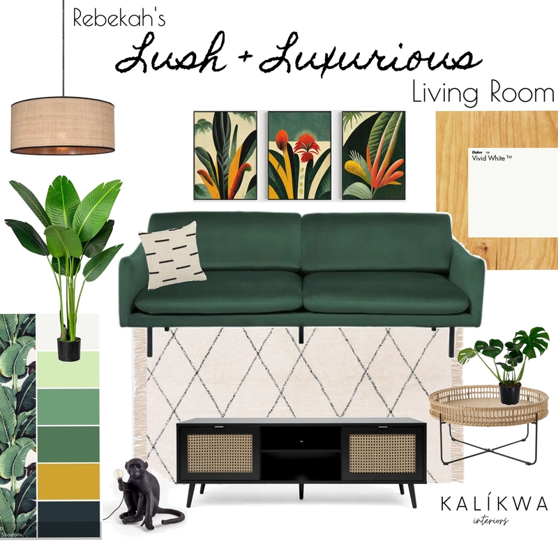 Rebekah's Living Room Makeover Mood Board by Amber on Style Sourcebook