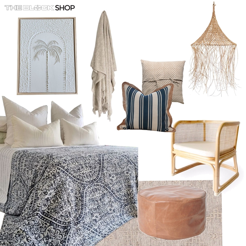 Boho Mood Board by The Block Shop on Style Sourcebook