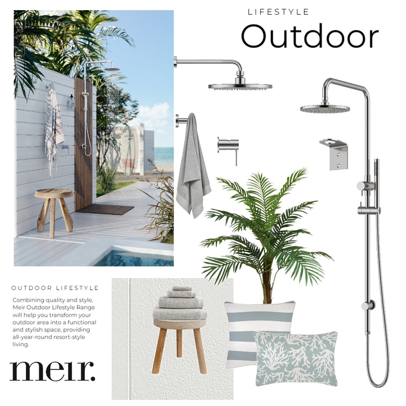 Meir | Outdoor Lifestyle Range Mood Board by Meir on Style Sourcebook