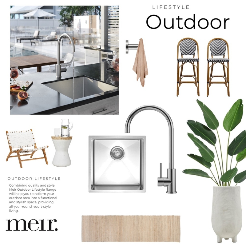 Meir | Outdoor Lifestyle Range Mood Board by Meir on Style Sourcebook