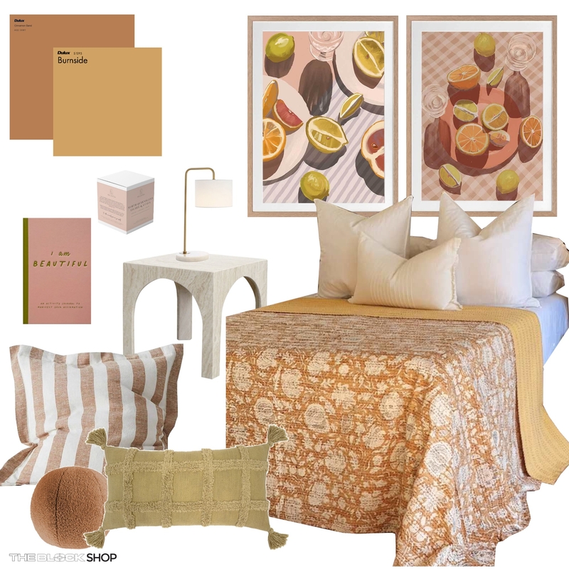 Citrus Bliss Mood Board by The Block Shop on Style Sourcebook
