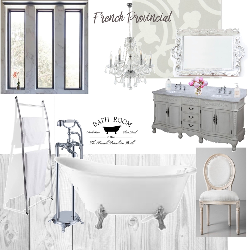 French. Provincial Bathroom Mood Board by ElTaso Interiors on Style Sourcebook