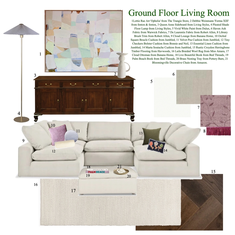 IDI Client - Living Room Mood Board by ashcarroll on Style Sourcebook