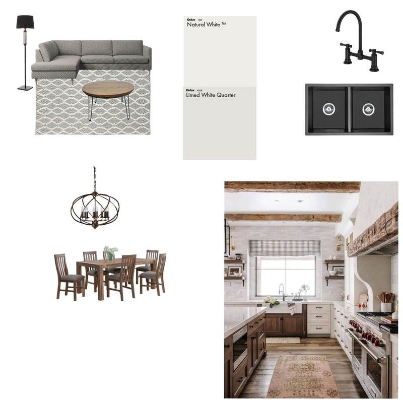 modern rustic farmhouse Mood Board by aliviaahall on Style Sourcebook