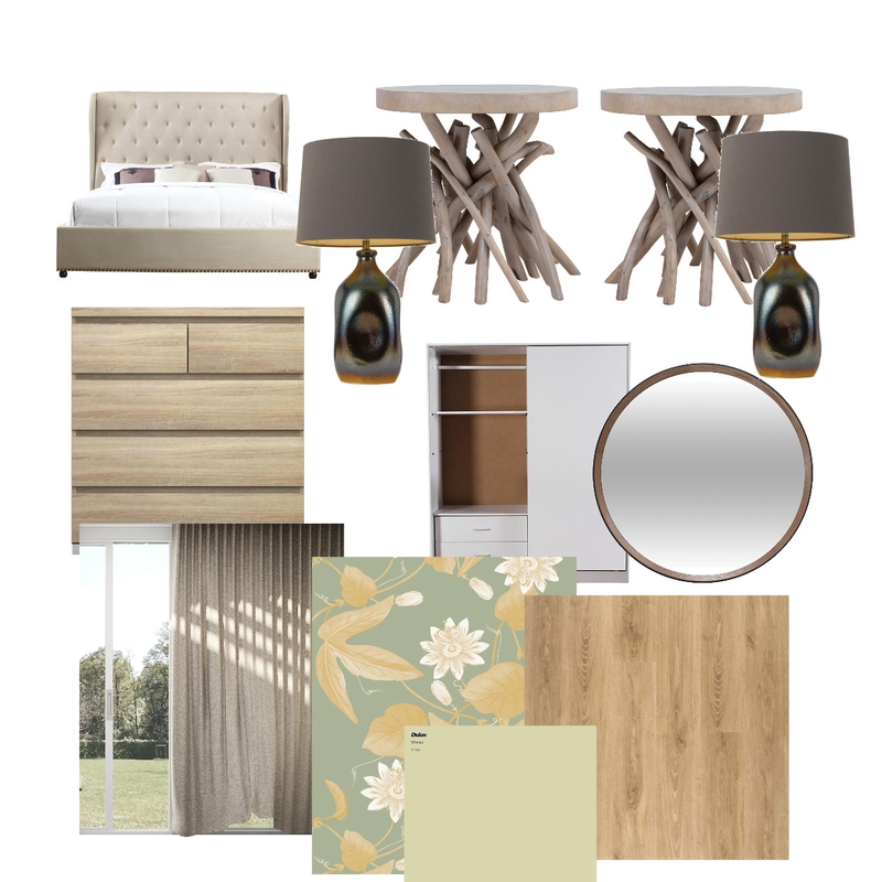 bedroom Mood Board by DRAKOULI on Style Sourcebook