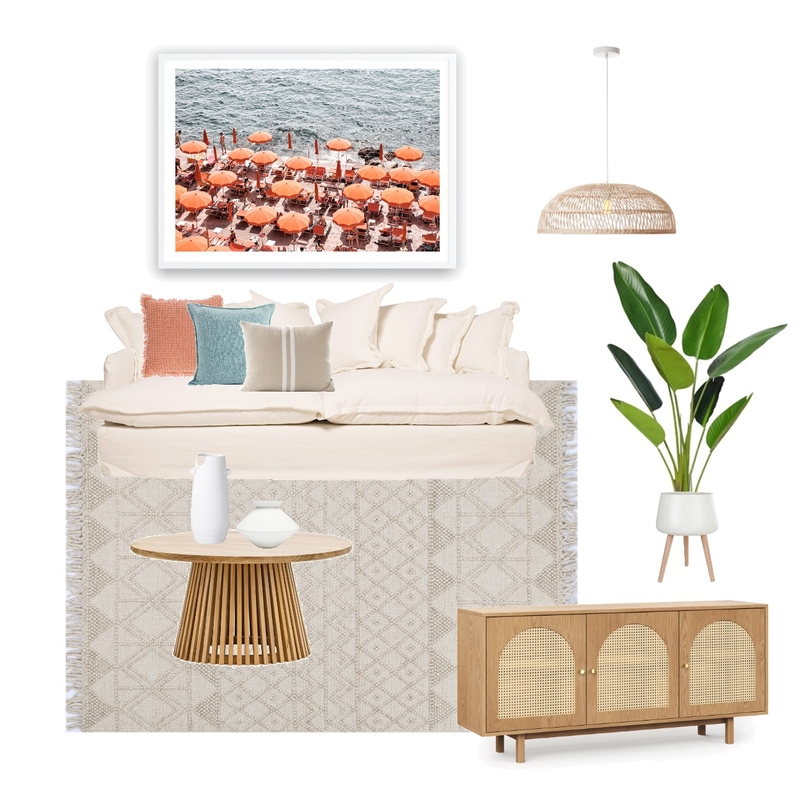 Modern Coastal - Living Mood Board by Look Styling Co on Style Sourcebook