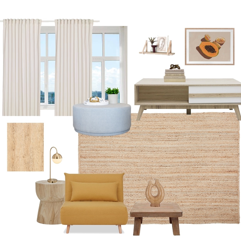 Bondi Natural Mood Board by Unitex Rugs on Style Sourcebook