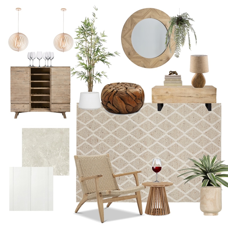 Huxley Natural Mood Board by Unitex Rugs on Style Sourcebook