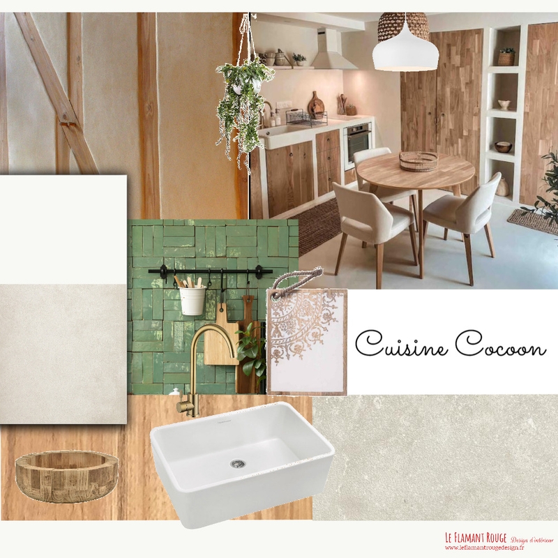 Cuisine cocoon Mood Board by Le Flamant Rouge Design d'intérieur on Style Sourcebook
