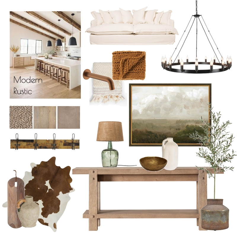 Modern Rustic Mood Board by TeeshT on Style Sourcebook