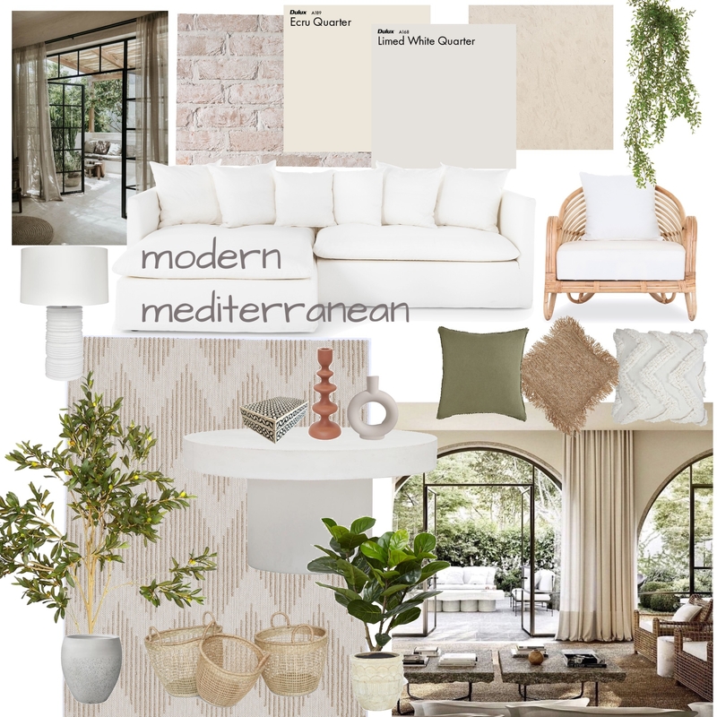 Mediterranean 1 Mood Board by Tinaellen on Style Sourcebook