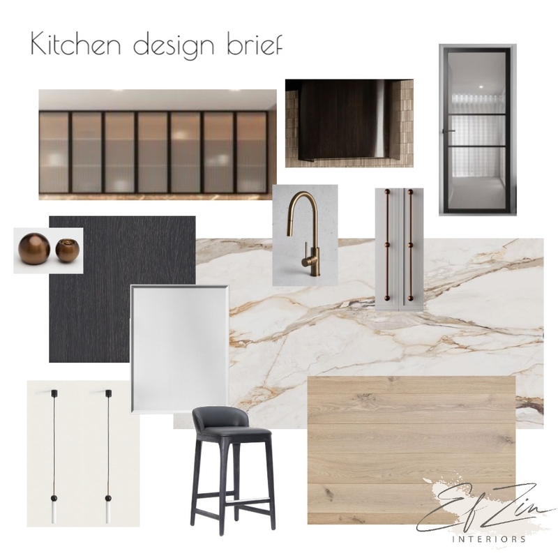 7 Gray st - Kitchen Design Brief 2 Mood Board by EF ZIN Interiors on Style Sourcebook