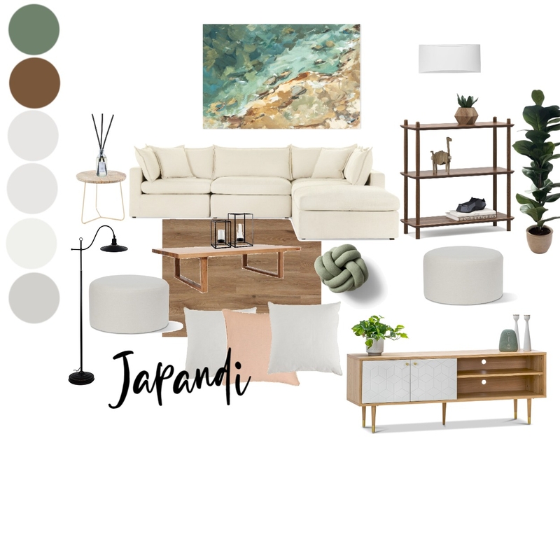 Japandi Style Mood Board by BeaNicre on Style Sourcebook