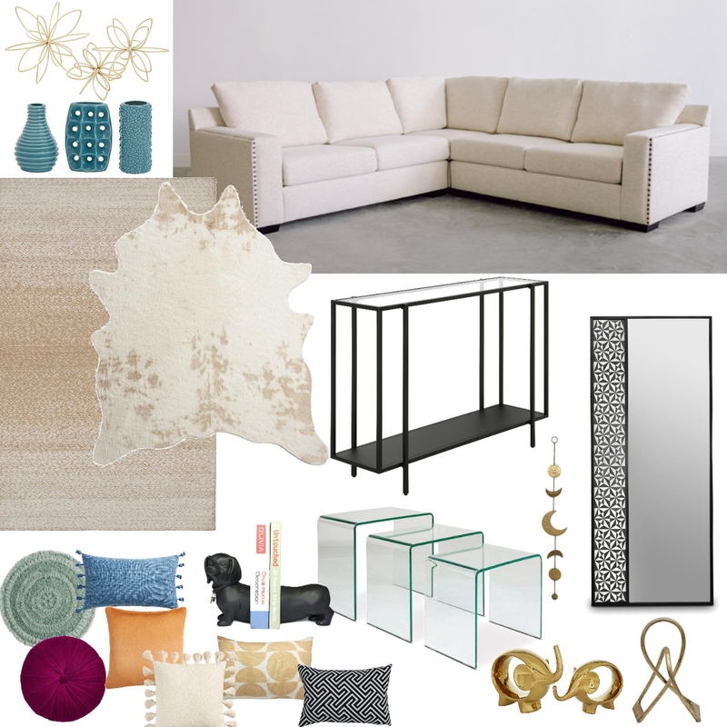 Soft finishes. Living room Mood Board by srgordon on Style Sourcebook
