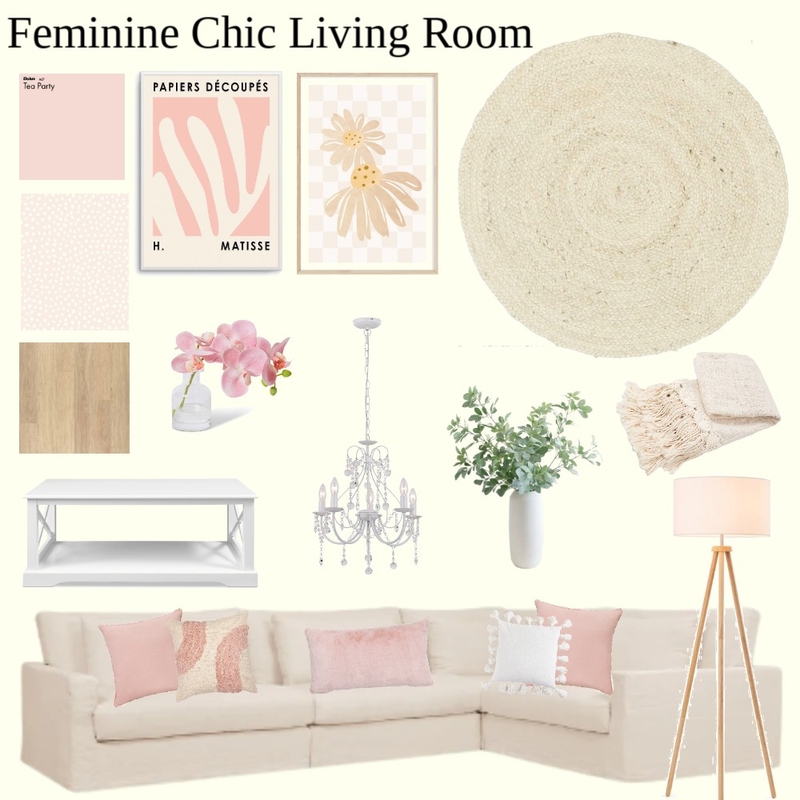 Barbie's Living Room Mood Board by avasimko on Style Sourcebook