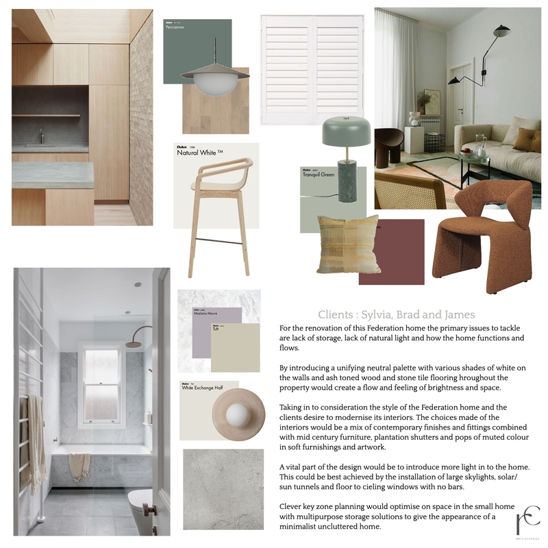 Cammeray home Mood Board by Interior Design Rhianne on Style Sourcebook