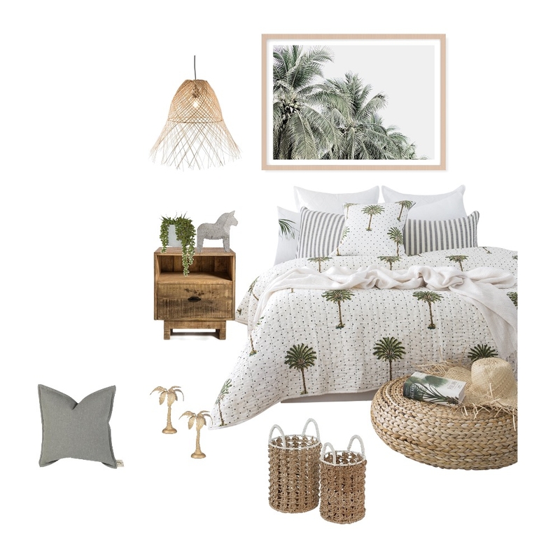 Tropical bedroom Mood Board by My Interior Stylist on Style Sourcebook