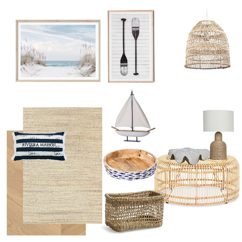 Coastal Design Elements Mood Board by My Interior Stylist on Style Sourcebook