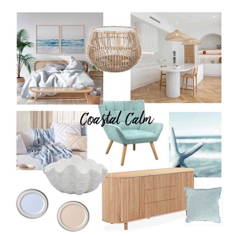 Coastal Calm Mood Board by Jo Steel on Style Sourcebook
