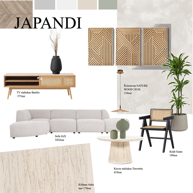 Japandi svetaine Mood Board by Aiste on Style Sourcebook