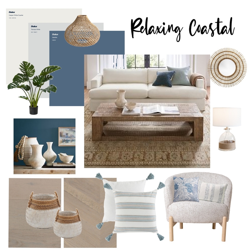 Coastal Mood Board by llevell on Style Sourcebook