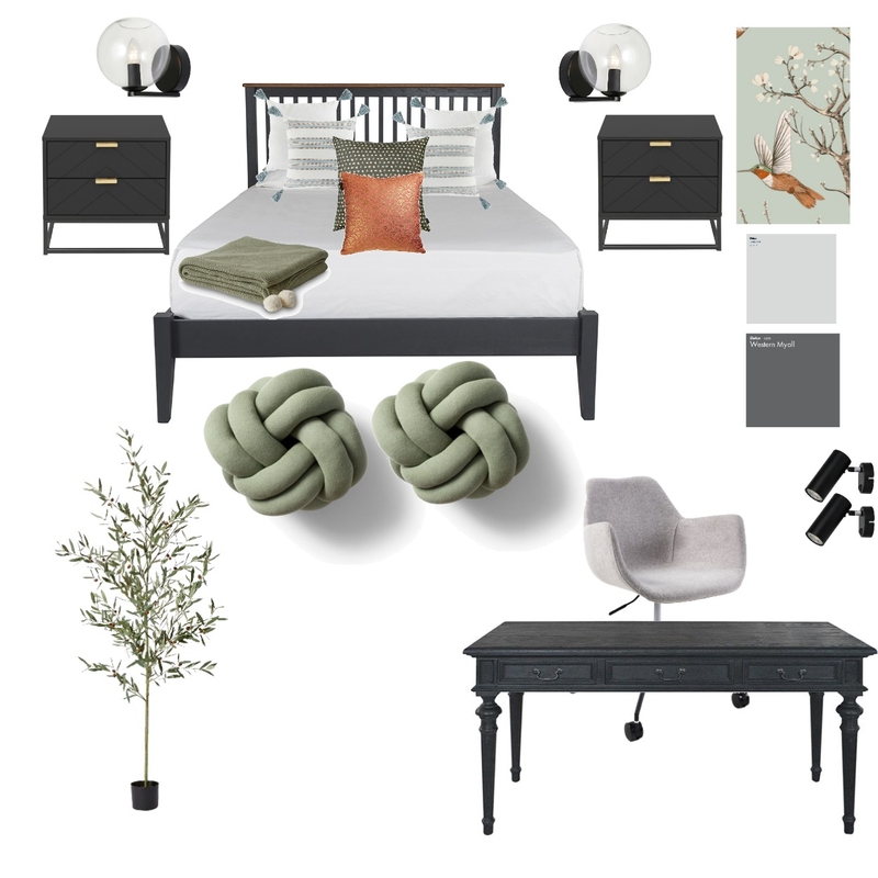 Guest room Mood Board by inspirebyMJ on Style Sourcebook