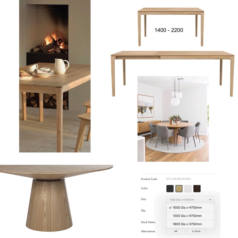 Edyta tables Mood Board by Oleander & Finch Interiors on Style Sourcebook