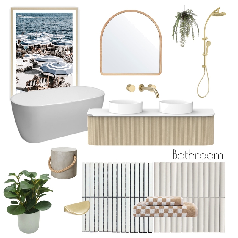 bathroom Matt brass Mood Board by Deslandes on Style Sourcebook