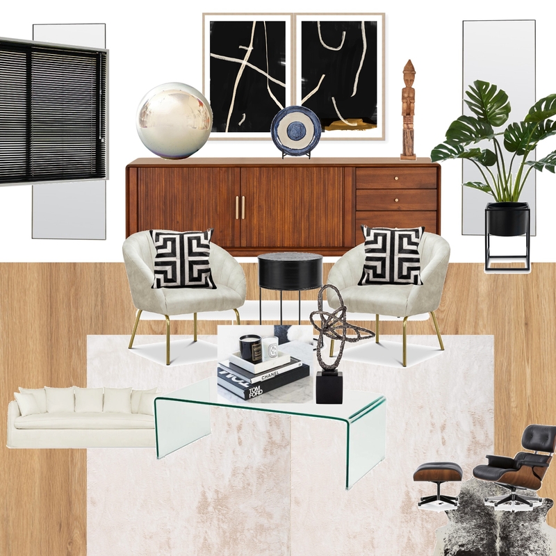 Living Area Wall Side Mood Board by L7 on Style Sourcebook