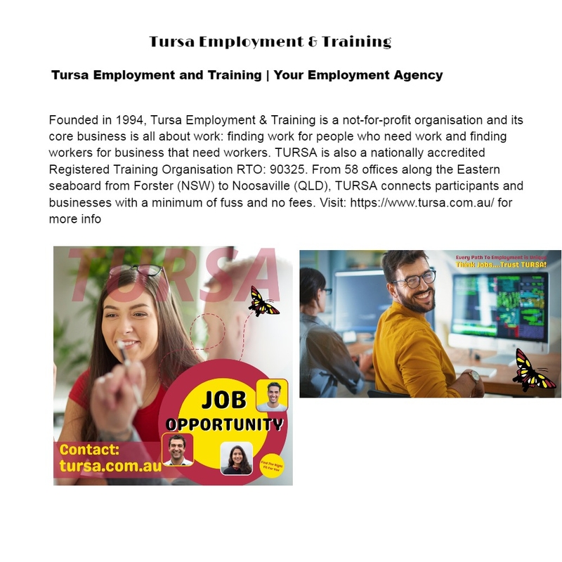 Tursa Employment and Training | Your Employment Agency Mood Board by tursaemptraining on Style Sourcebook