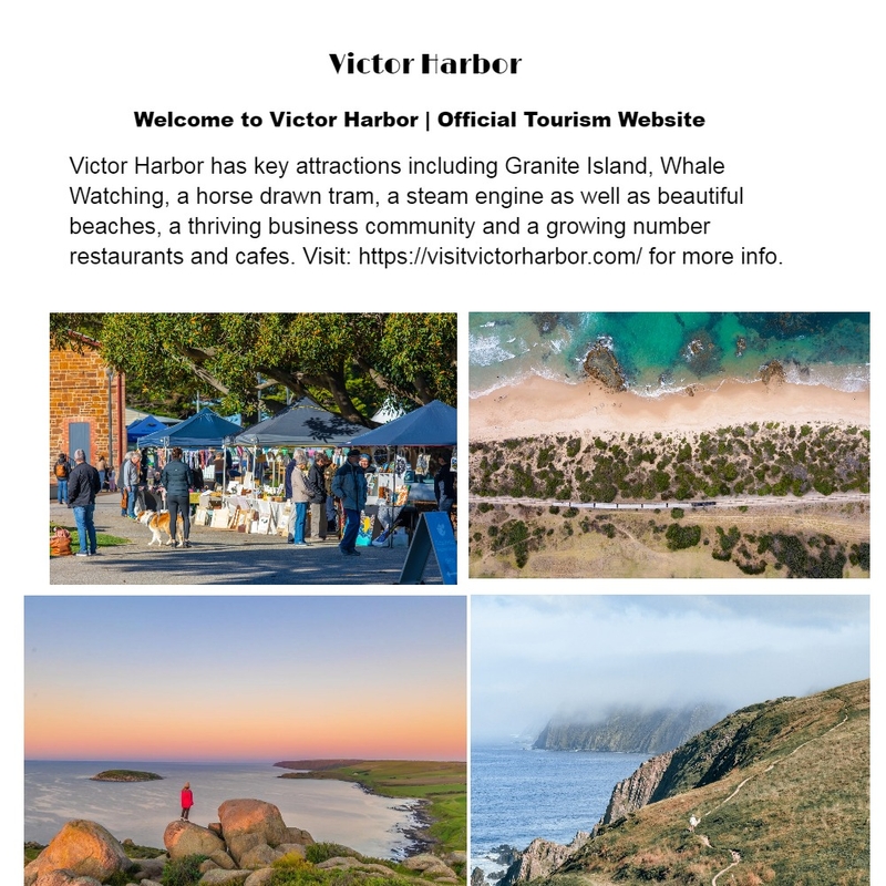 Welcome to Victor Harbor | Official Tourism Website Mood Board by visitvictorharbor on Style Sourcebook