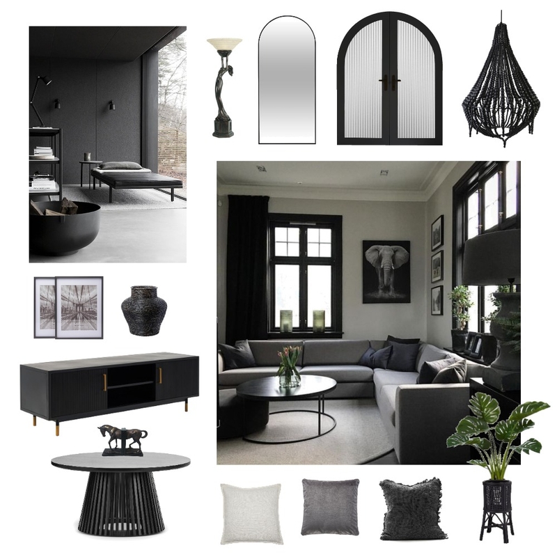 Achromatic Mood Board by Sue Studio on Style Sourcebook