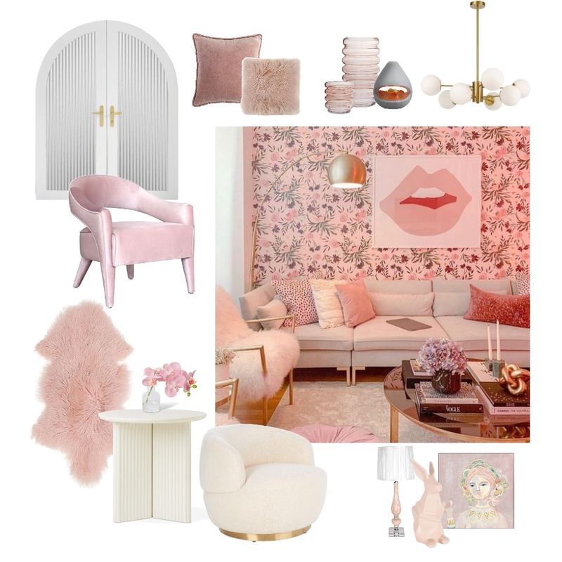 pink Mood Board by Sue Studio on Style Sourcebook