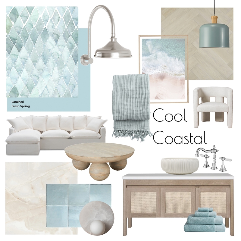 Cool Coastal Mood Board by Elizabeth G Interiors on Style Sourcebook