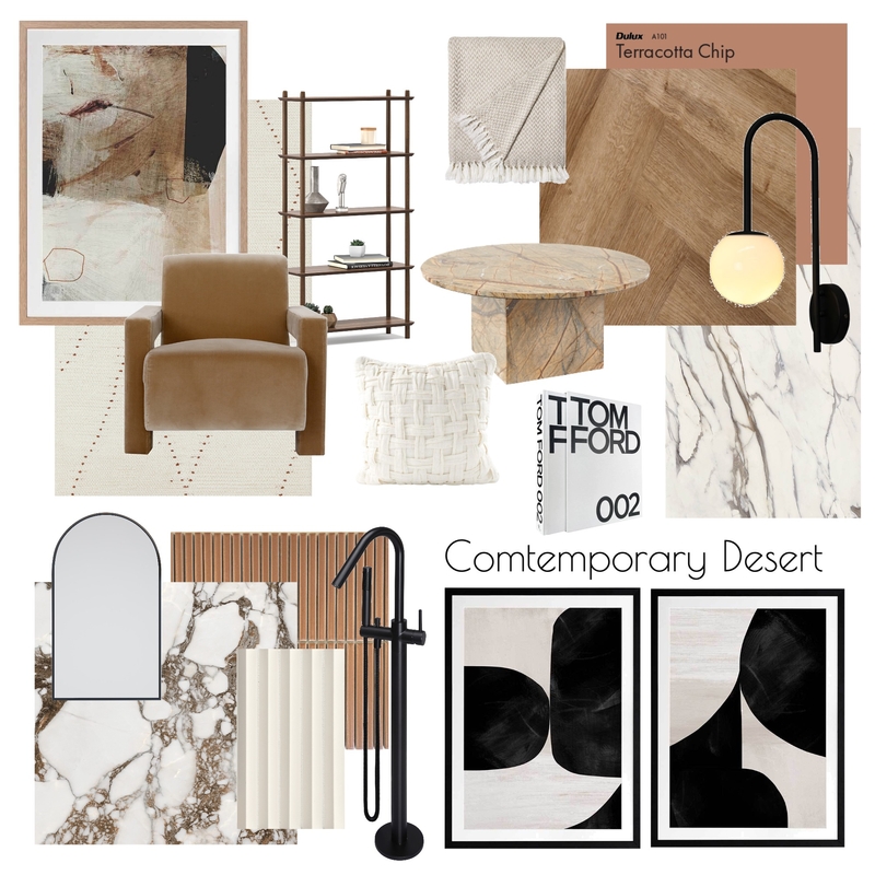 contemporary Desert Mood Board by Elizabeth G Interiors on Style Sourcebook
