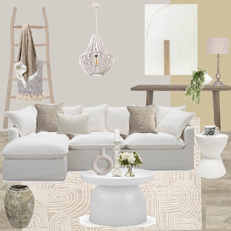 White lounge room Mood Board by Decor n Design on Style Sourcebook