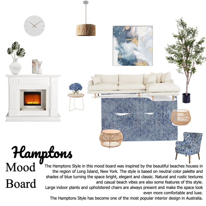 Hamptons Mood Board Mood Board by aninhavl on Style Sourcebook