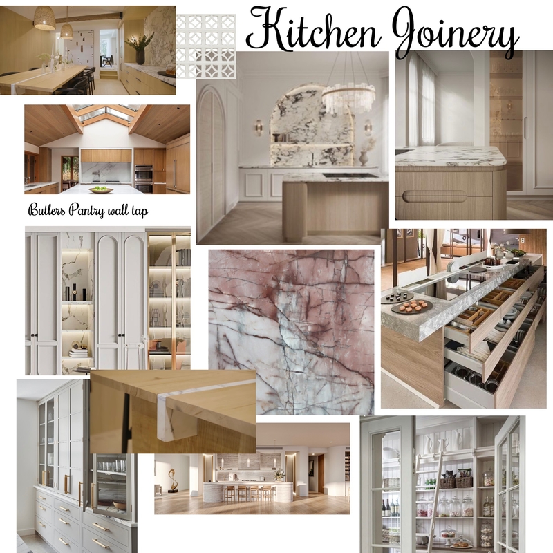 Kitchen Joinery Mood Board by At Home Interiors on Style Sourcebook