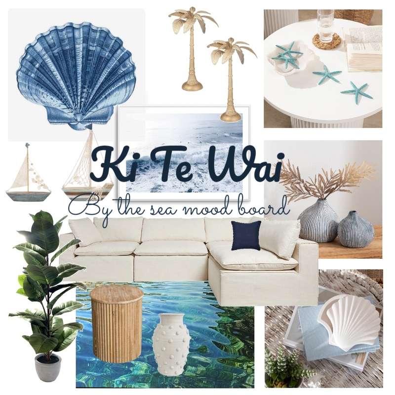 Ki Te Wai - By the sea mood board Mood Board by Courtneykahurangi on Style Sourcebook