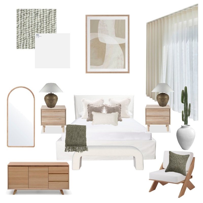 BEDROOM MOODBOARD Mood Board by courtneys on Style Sourcebook