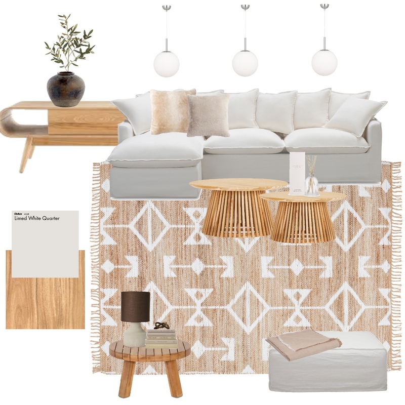 Bodhi Trudy Natural Mood Board by Rug Culture on Style Sourcebook