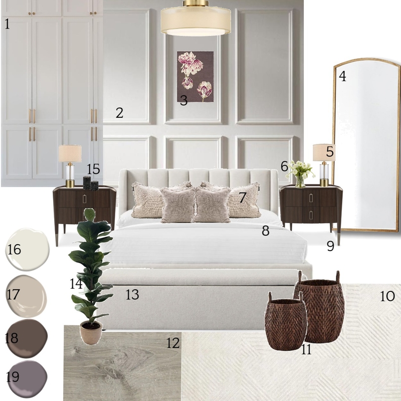 Master Bedroom Mood Board by Jess. on Style Sourcebook